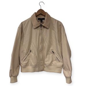 Forever 21 Corduroy Collar Twill Jacket